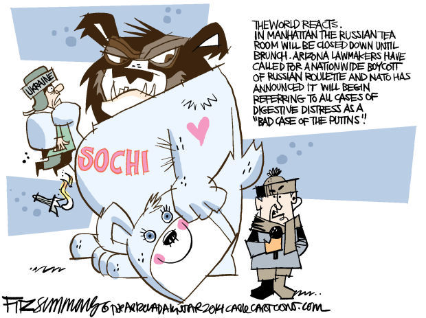 Daily Fitz Cartoon:Ukraine